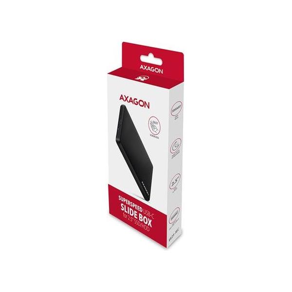AXAGON EE25-SLC SATA 6G -> USB-C ladica za 2.5" HDD/SSD, EE25-SLC - Slika 2
