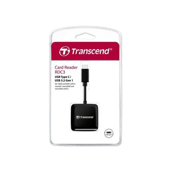 Čitač memorijskih kartica USB-C 3.2Gen1, SD, MicroSD, TS-RDC3, TS, TS-RDC3