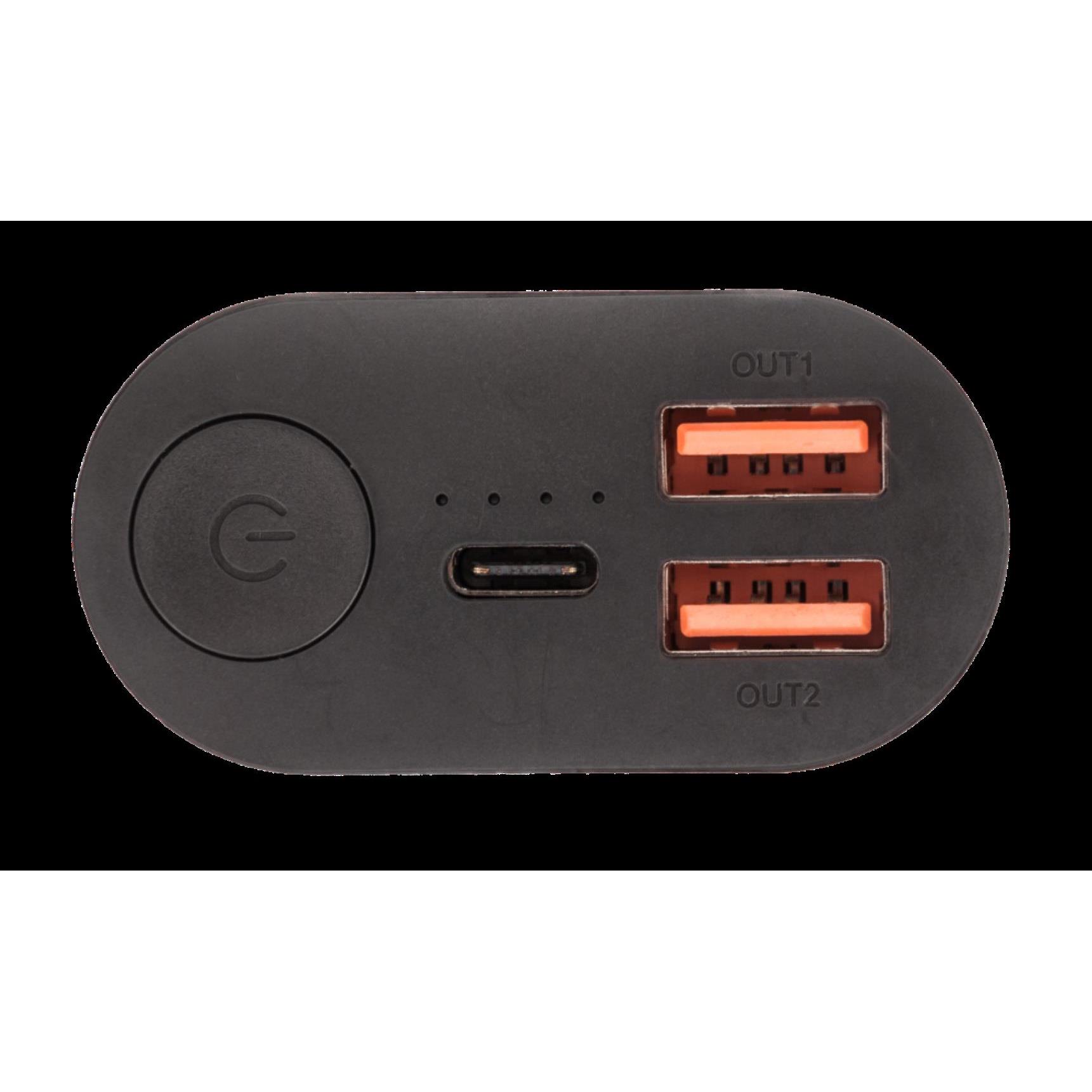 Powerbank Verbatim, 10000 mAh, QuickCharge 3.0, USB C, Grey/Silver metal, #49573 - Slika 4