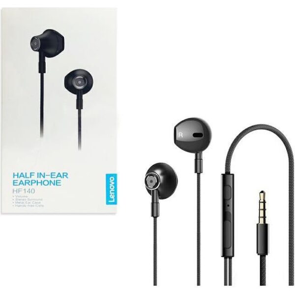 LENOVO SLUŠALICE HANDSFREE HF140 crna, 6970648212322