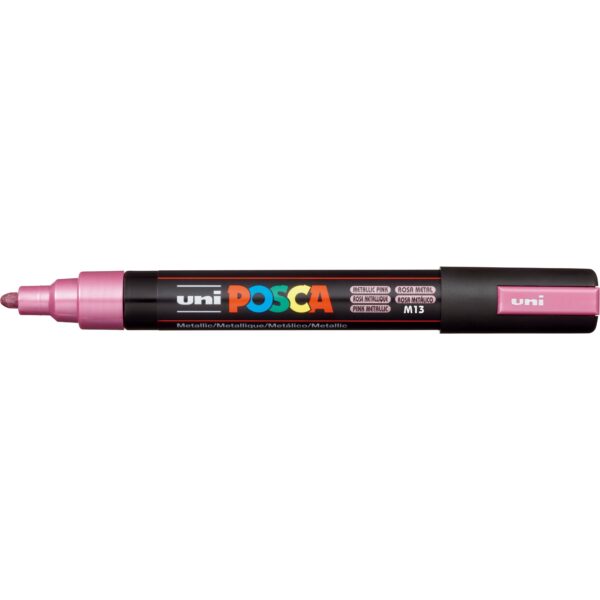Marker Uni pc-5m Posca metallic rozi, 264473000