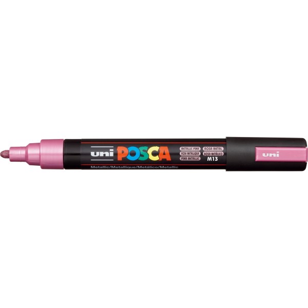 Marker Uni pc-5m Posca metallic rozi, 264473000
