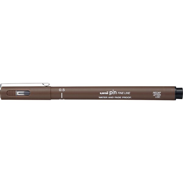 Marker Uni pin05-200 sepia, 230805000