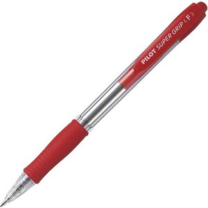 Olovka kemijska Super Grip Pilot BPGP-10R-F-R crvena, 000018931