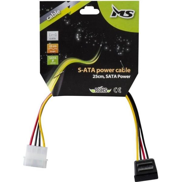 S-ATA Power kabel 25cm, SATA Power RETAIL