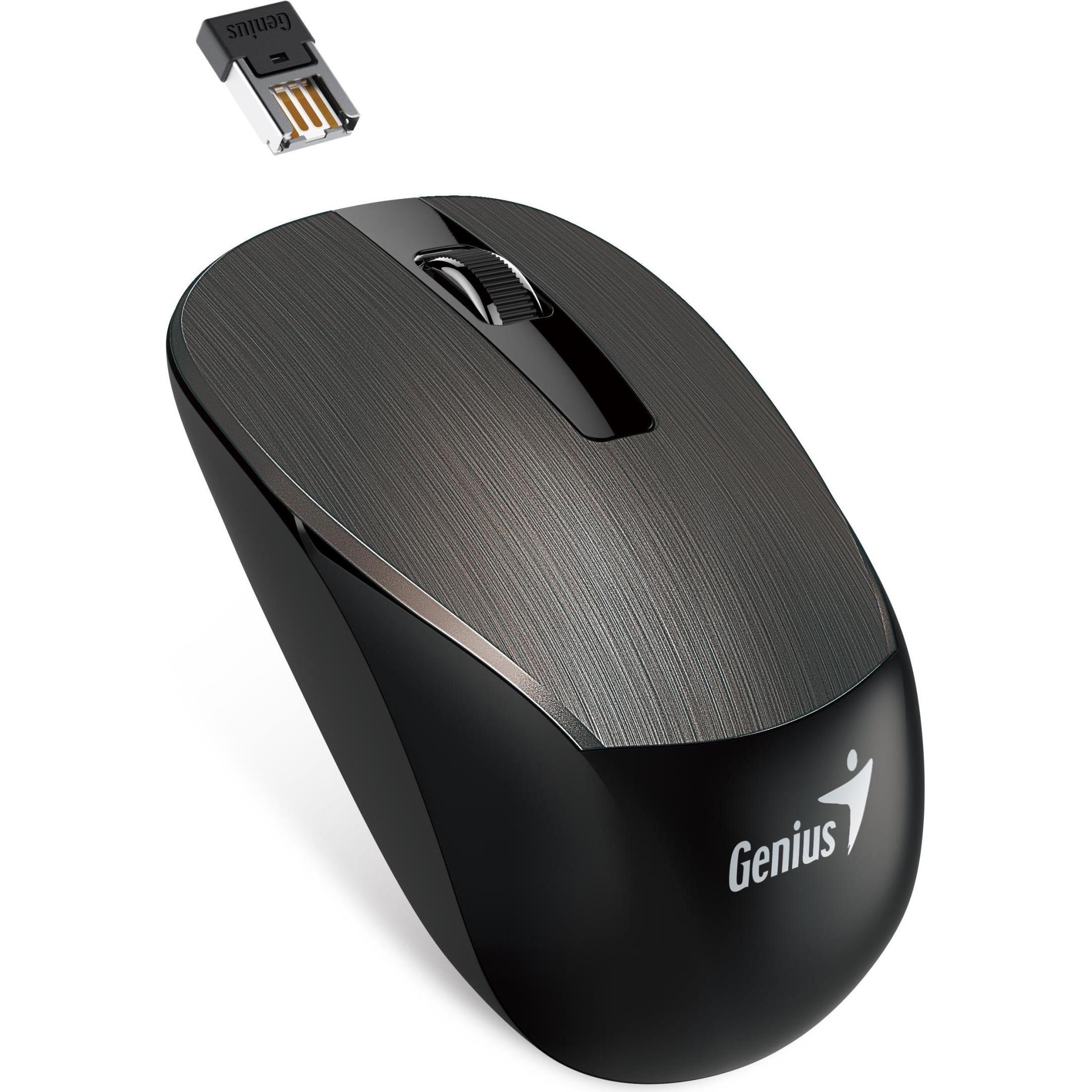 Genius NX 7015, bežični miš, čokoladno crna, 31030119102