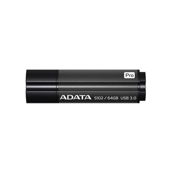USB memorija Adata 64GB S102 PRO USB 3.1 Gray, AS102P-64G-RGY
