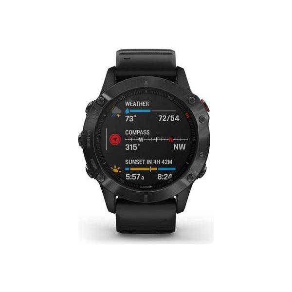 Garmin fenix 6 PRO crni s crnim remenom, 010-02158-02 - Slika 2