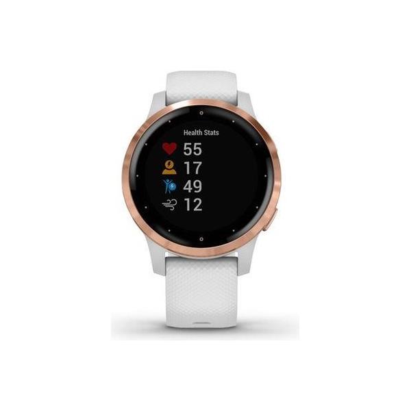 GARMIN Vivoactive 4S RoseGold bijeli remen, 010-02172-24