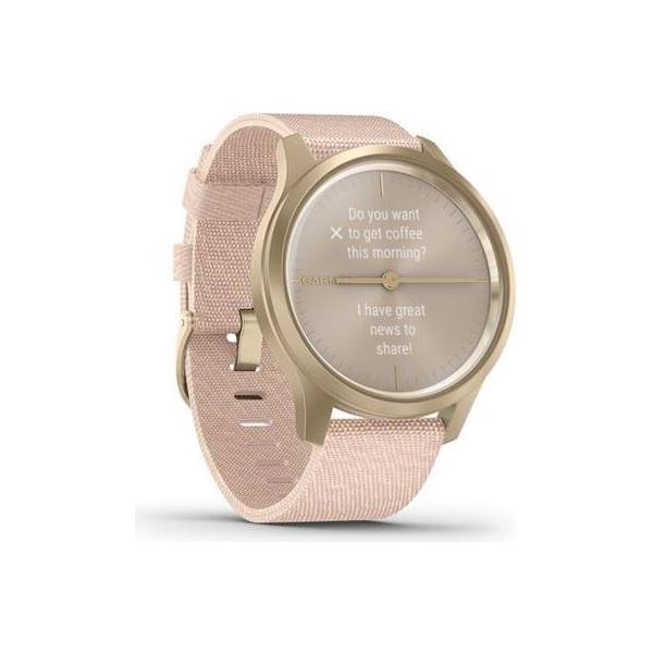 Garmin Vivomove Style Light Gold Blush Pink nylon, 010-02240-22 - Slika 2