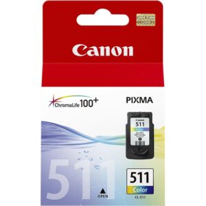 Tinta Canon CL-511, Tri-colour, 2972B001AA