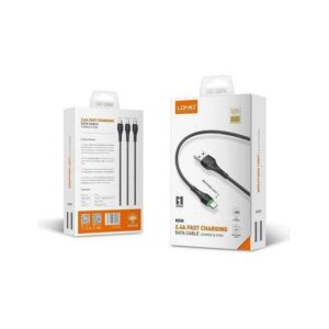 USB KABEL LDNIO LS522 BRZI 2.4 A MAX, 2 m TIP C PLAVI, USBLDNIO60