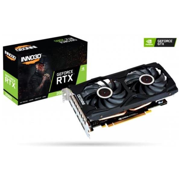 Inno3D GeForce RTX 2060 TWIN X2, 6GB, GDDR6, N20602-06D61710V