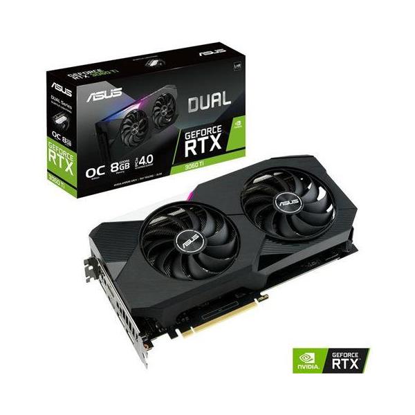 VGA ASUS DUAL-RTX3060Ti-O8G-V2, 90YV0G1J-M0NA00
