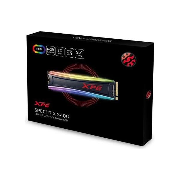 SSD 1TB AD S40G RGB PCIe M.2 2280 NVMe, AS40G-1TT-C