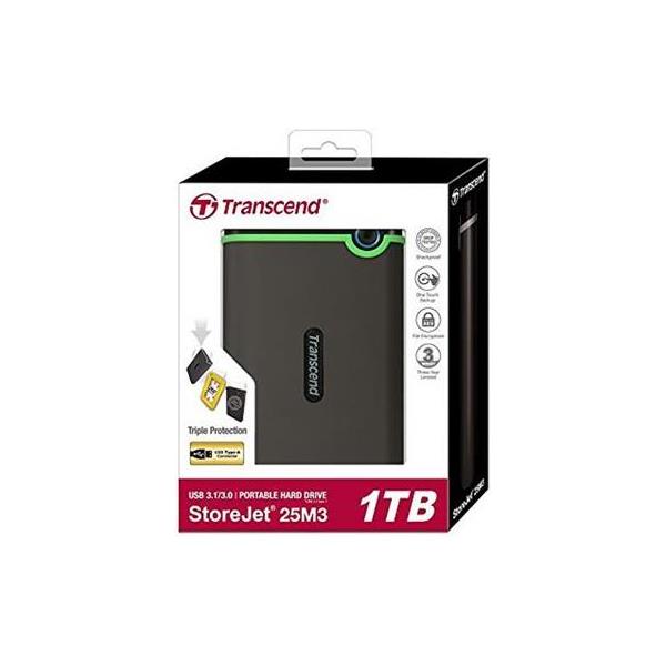 Vanjski tvrdi disk 1TB StoreJet 25M3S Transcend Iron Gray, TS1TSJ25M3S - Slika 6