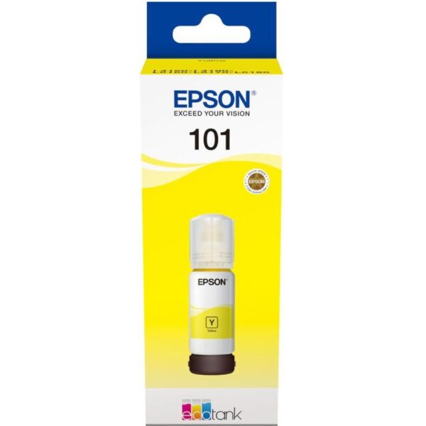 Tinta EPSON 101, L6150/4160/6160/6170/6190, EcoTank, žuta, C13T03V44A - Slika 2