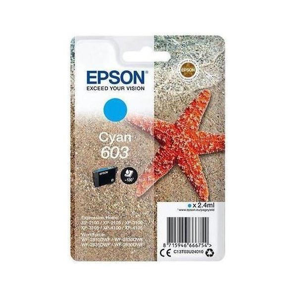 Tinta Epson T03U2 XP-2100 cyan 2,4ml, C13T03U24010
