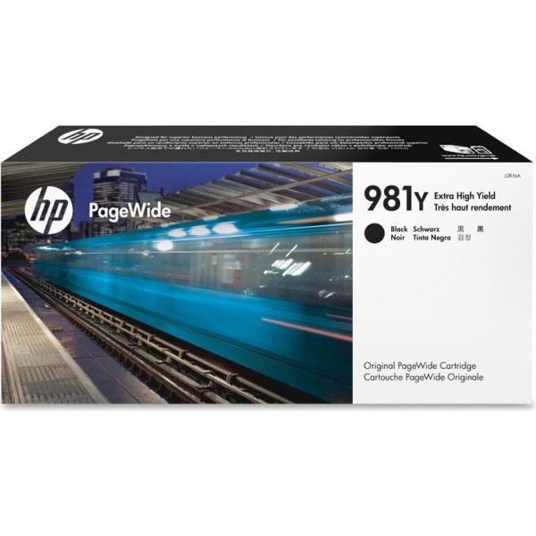 Tinta HP L0R16A no.981Y Pagewide MFP 586f black, L0R16A