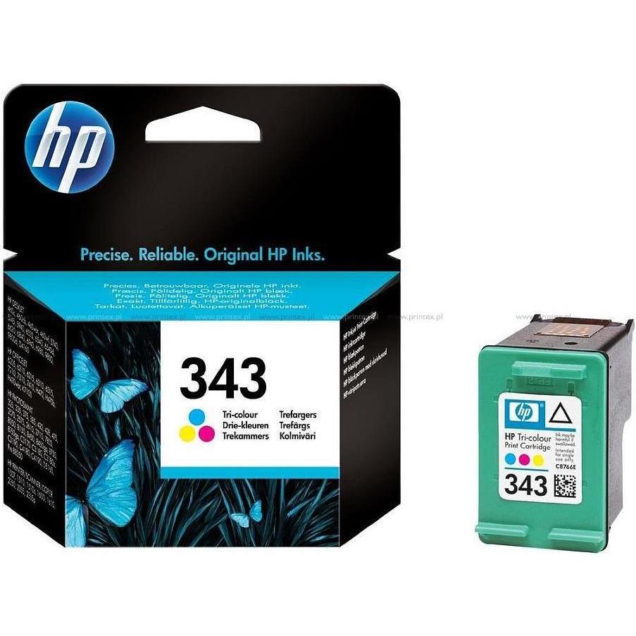 Tinta HP C8766EE#BA3 no.343 PS8450 color, C8766EE#BA3