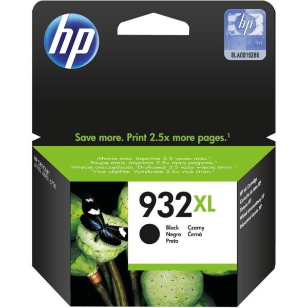 Tinta HP CN053AE#BGX no.932XL OJ6600 black, CN053AE#BGX