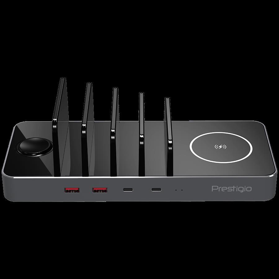 Prestigio ReVolt A6, 6-in-1 charger; 2 wireless interfaces: for all gadgets that support Qi wireless charging standard, PCS106A_SG - Slika 6