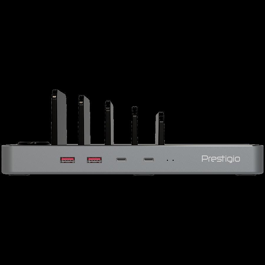 Prestigio ReVolt A6, 6-in-1 charger; 2 wireless interfaces: for all gadgets that support Qi wireless charging standard, PCS106A_SG - Slika 2