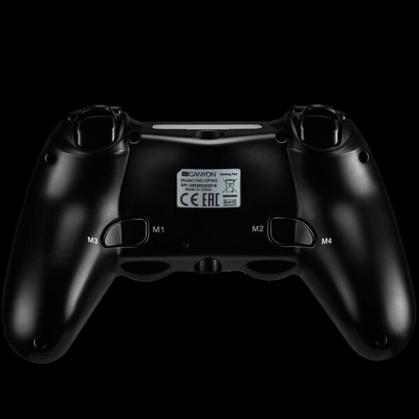CANYON GP-W5 Wireless Gamepad With Touchpad For PS4, CND-GPW5