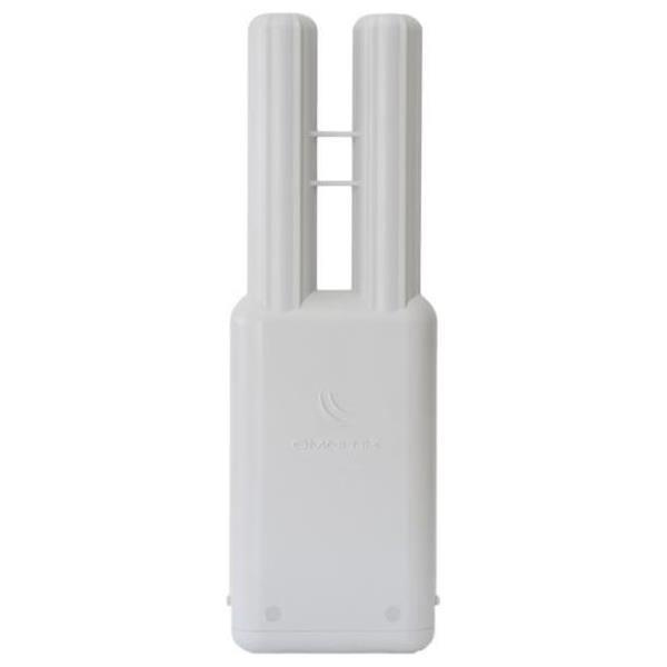Mikrotik OmniTIK 5 (RBOmniTikU-5HnD), 2×7.5dBi 5GHz Omni antena, High Gain Dual Chain 802.11an/ac, 600MHz CPU, 64MB RAM, 5xLAN, POE, USB, PSU, RouterOS L4
