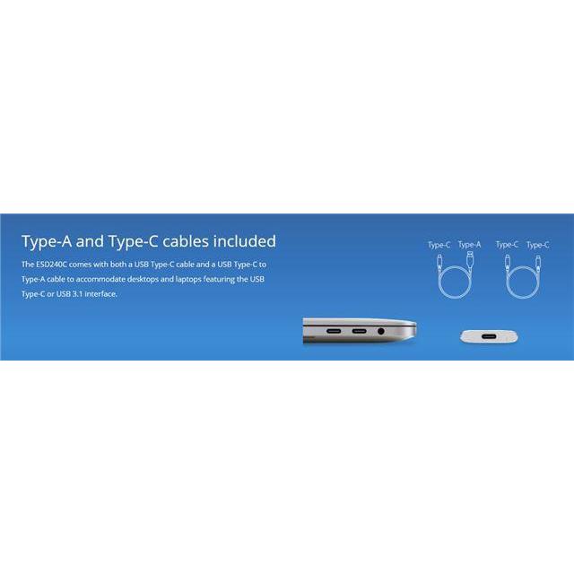 SSD EXT 480GB TS ESD240C Type-C, TS480GESD240C - Slika 2