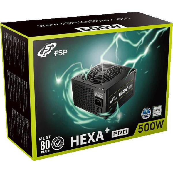 Fortron napajanje Hexa+ PRO 500W, 80+,active,12 cm, PPA5008500