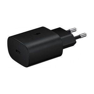 Samsung brzi kućni punjač bez kabela, 25W, crni, EP-TA800NBEGEU