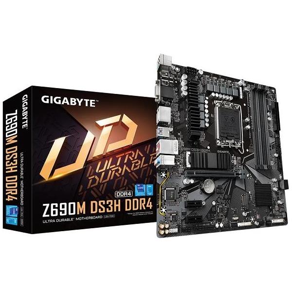 Gigabyte Z690M DS3H, DDR4, s1700, Z690M DS3H DDR4 G10