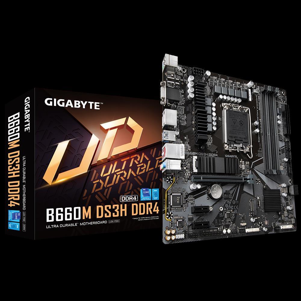 Gigabyte B660M DS3H, DDR4, s1700, B660M DS3H DDR4 G10