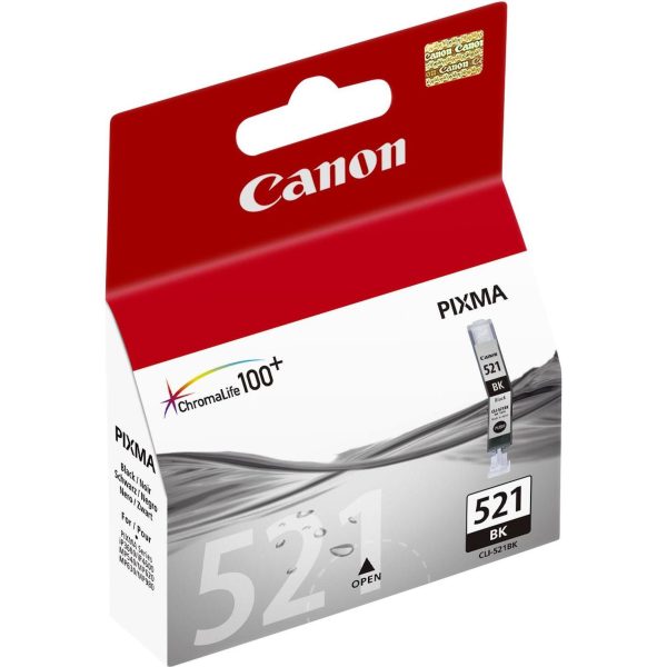 Canon tinta CLI-521BK, crna, 2933B001AA