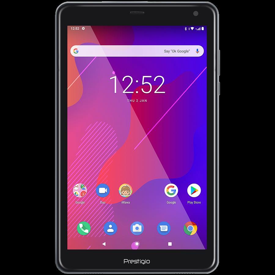 Prestigio Q PRO,PMT4238_4G_D_GY,Single Micro-SIM, have call fuction, 8.0"WXGA(800*1280)IPS display, up to 1.4GHz quad core processor, android 9.0, 2GB RAM+16GB ROM, 0.3MP front camera+2MP rear camera,