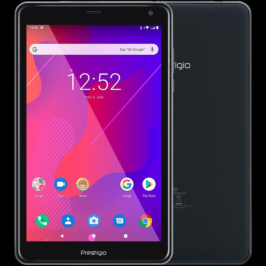Prestigio Q PRO,PMT4238_4G_D_GY,Single Micro-SIM, have call fuction, 8.0"WXGA(800*1280)IPS display, up to 1.4GHz quad core processor, android 9.0, 2GB RAM+16GB ROM, 0.3MP front camera+2MP rear camera, - Slika 3