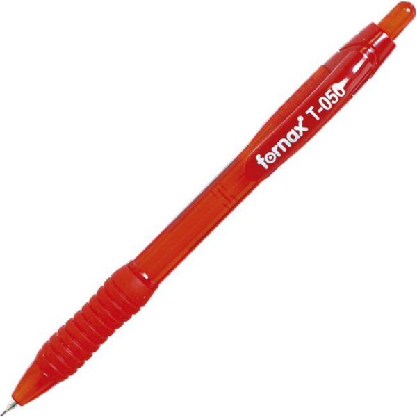 Olovka tehnička 0,5mm grip T-050 Fornax crvena, 000003158