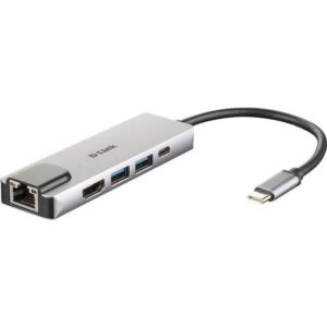 D-Link DUB-M520, 5-in-1 USB-C Hub sa HDMI/Ethernet i napajanjem