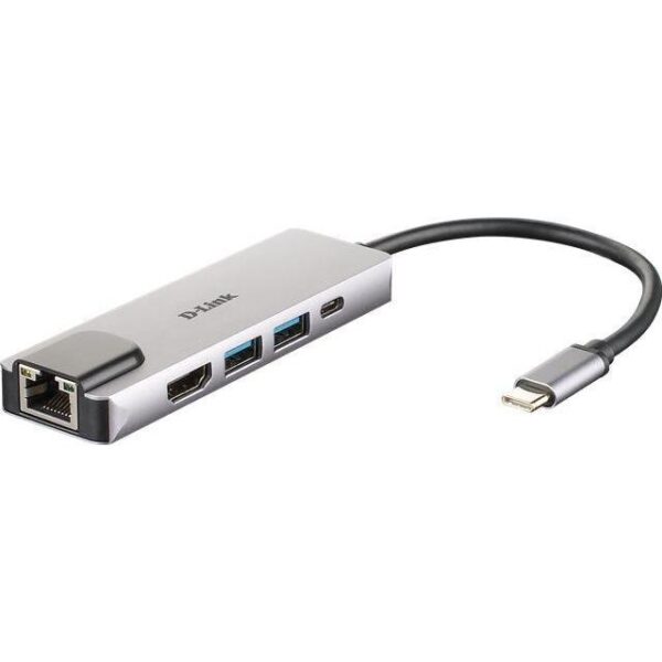D-Link DUB-M520, 5-in-1 USB-C Hub sa HDMI/Ethernet i napajanjem