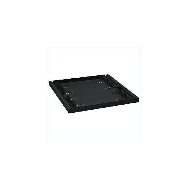 Triton polica 19" 1U/150mm, crna, RAB-UP-150-A4 - Slika 3
