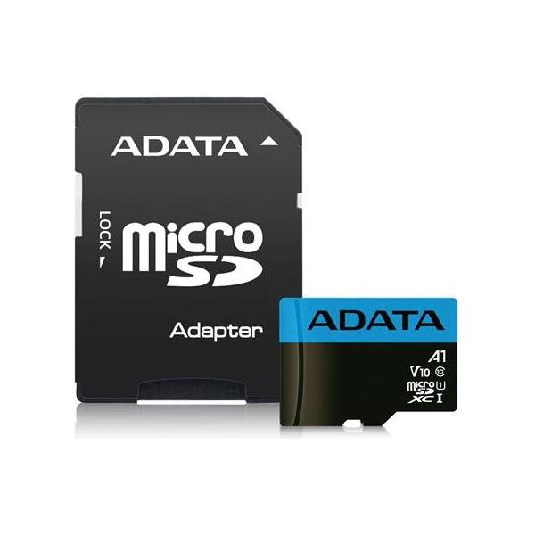 MEM SD MICRO 16GB HC Class 10 UHS + 1 AD A1, AUSDH16GUICL10A1-RA1