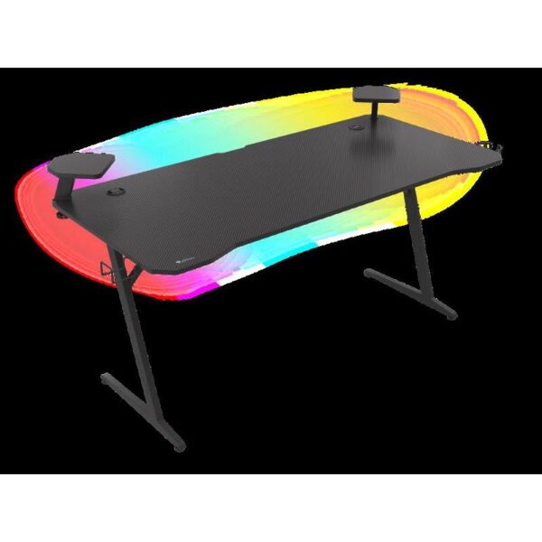 Genesis Holm 510 RGB, gaming stol, crni, NDS-1732