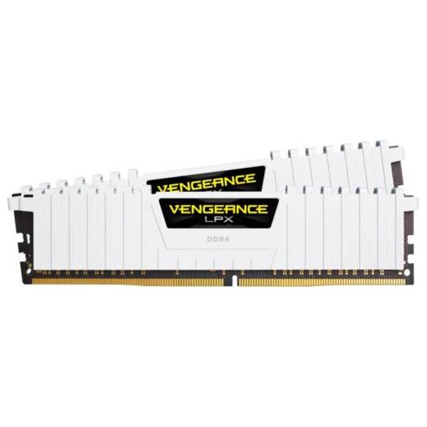 Corsair 2x8GB DDR4 3200 C16 White, CMK16GX4M2B32C1W