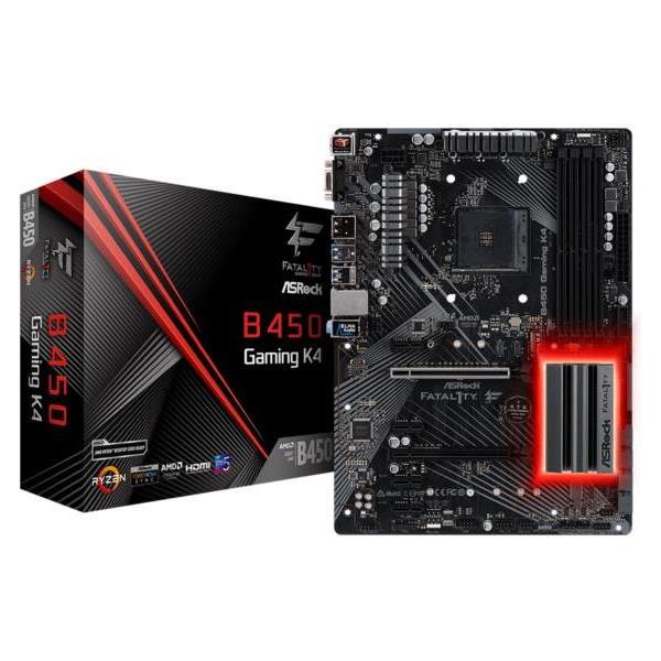 Asrock AMD AM4 B450 GAMING K4, ASR-B450 GAMING K4