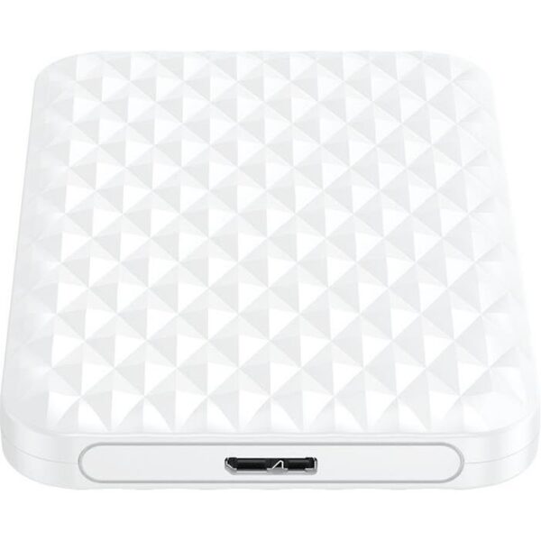Orico vanjsko kućište 2.5" SATA HDD/SSD, do 9.5 mm, tool free, USB3.0, bijelo (ORICO 2520U3-WH-EP) - Slika 2