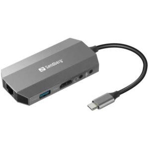 Sandberg USB-C 6-in1 Travel Dock, 136-33