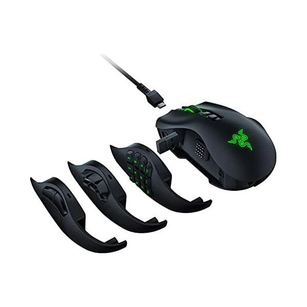 Razer Naga Pro Wireless Gaming Mouse - EURO Packaging, RZ01-03420100-R3G1