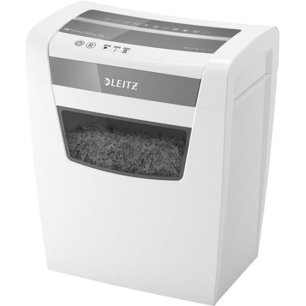 Uništavač dokumentacije 10 listova IQ Home Leitz 80090000 bijelo/sivi, 000044885