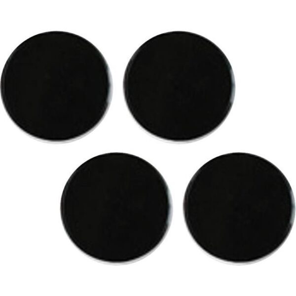 Magnet fi-38mm pk4 Nobo 1901630 crni blister, 000036400
